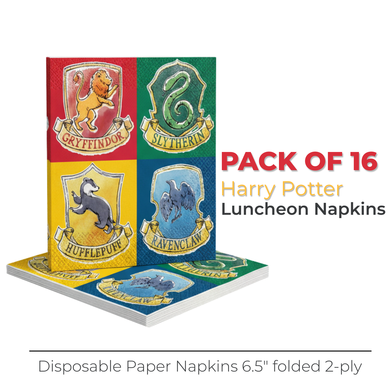 Harry Potter Luncheon Napkin, 16ct
