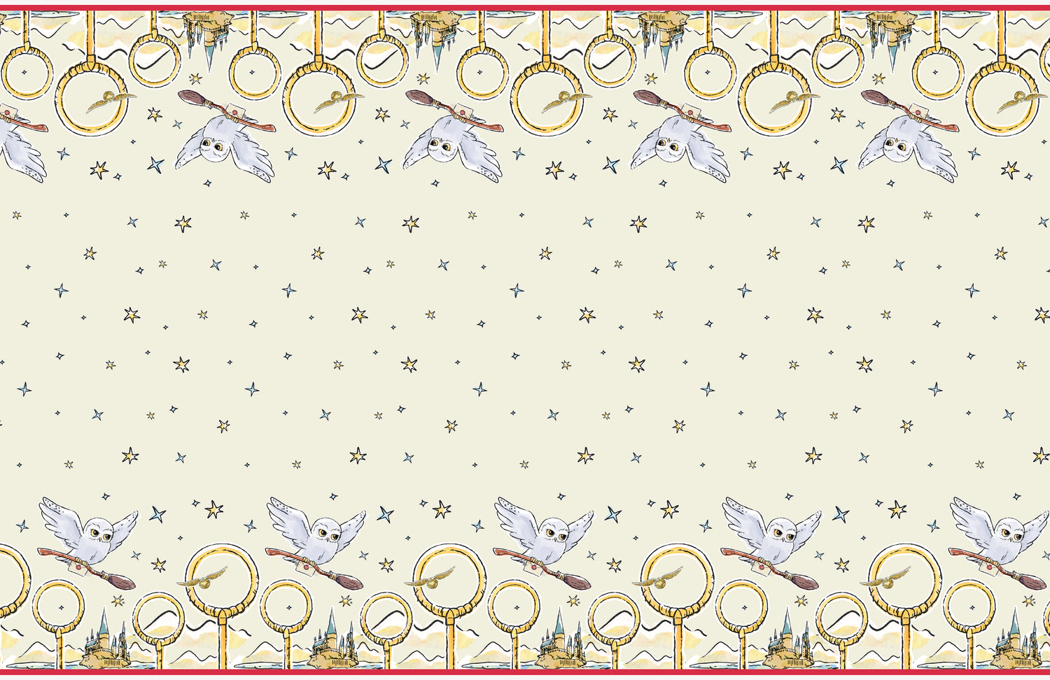 Harry Potter Rectangular Paper Table Cover, 54" x 84" - Image 3