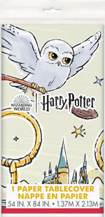 Harry Potter Rectangular Paper Table Cover, 54" x 84"