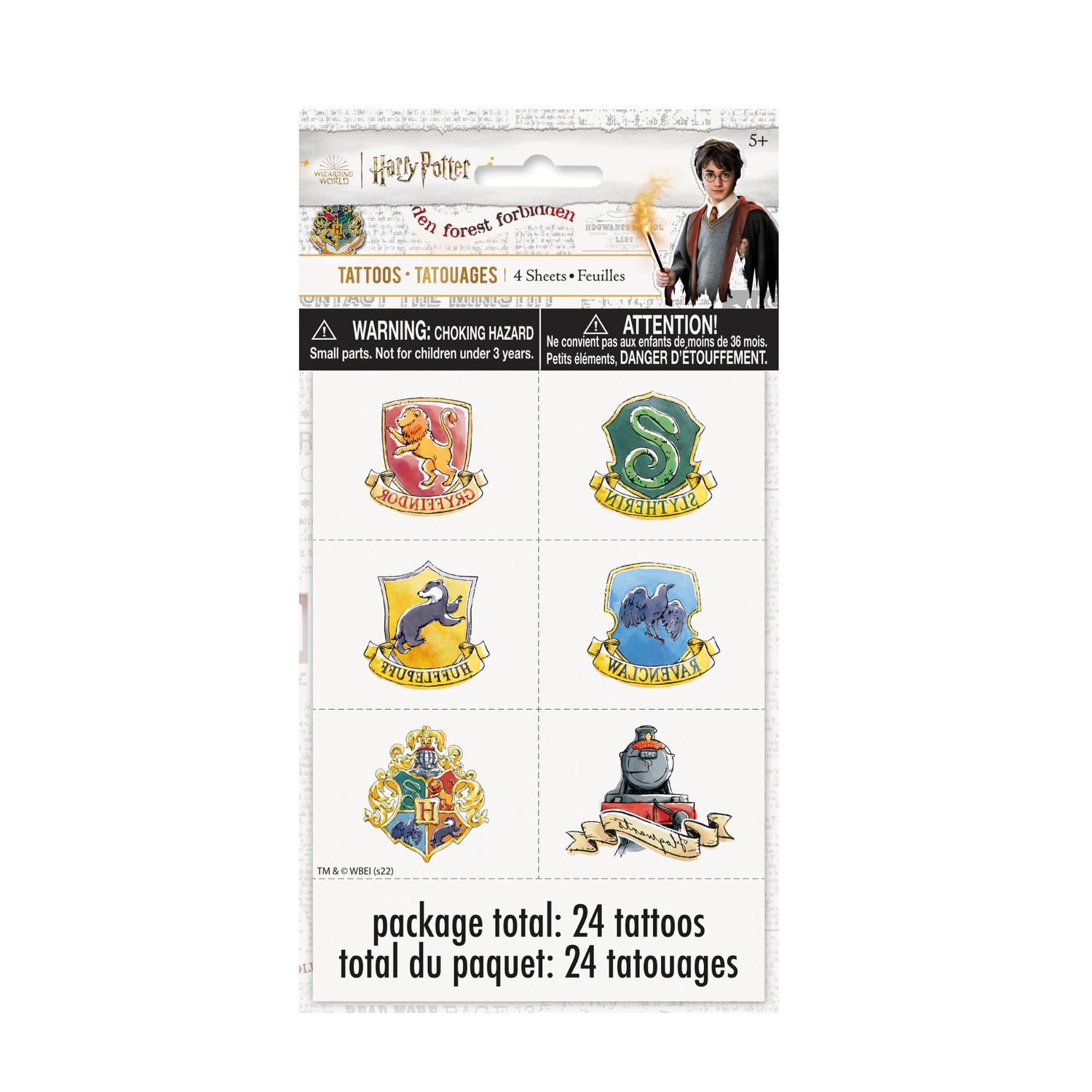 Harry Potter Tattoos, 24ct