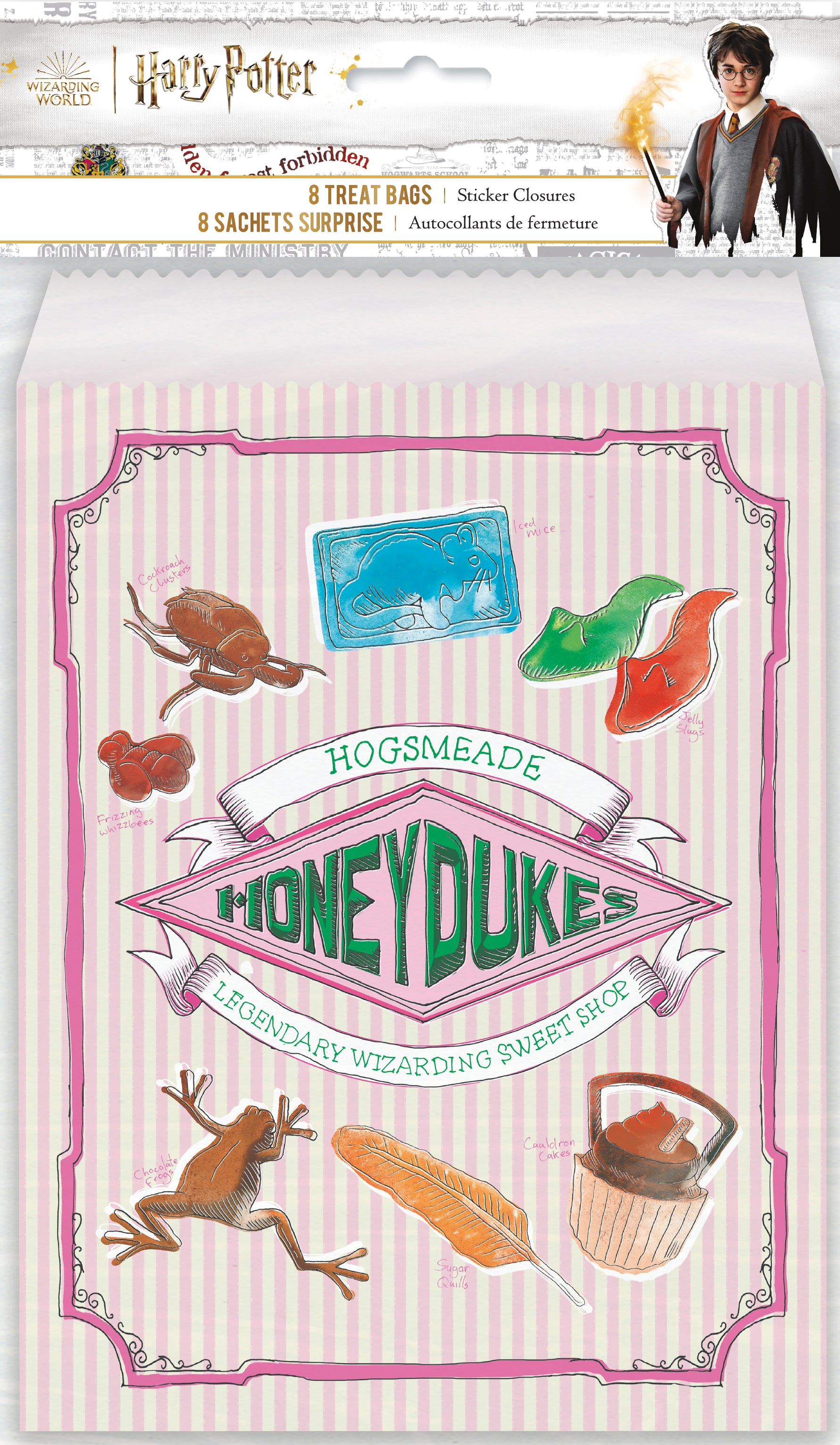 Harry Potter Paper Treat Bags, 8ct - Image 2