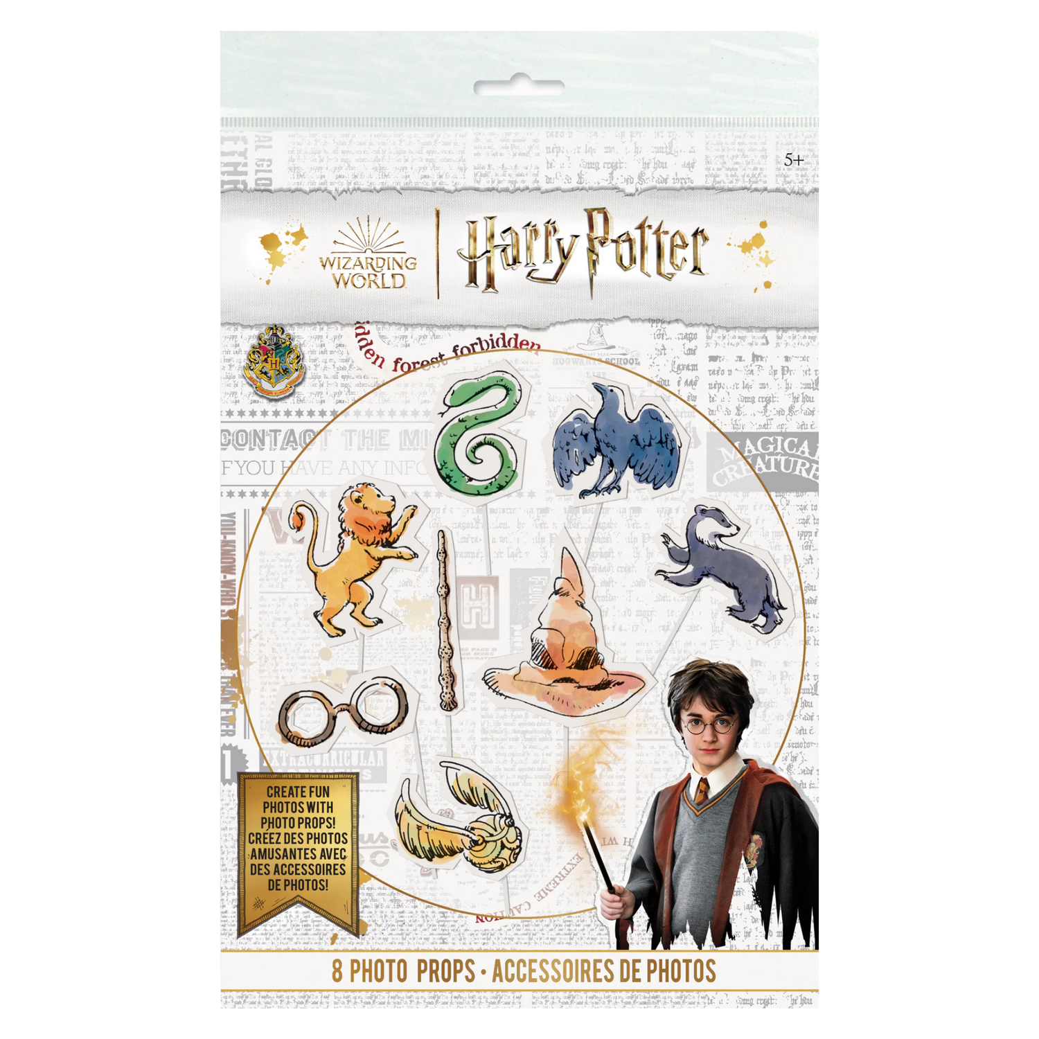 Harry Potter Photo Booth Props, 8pc