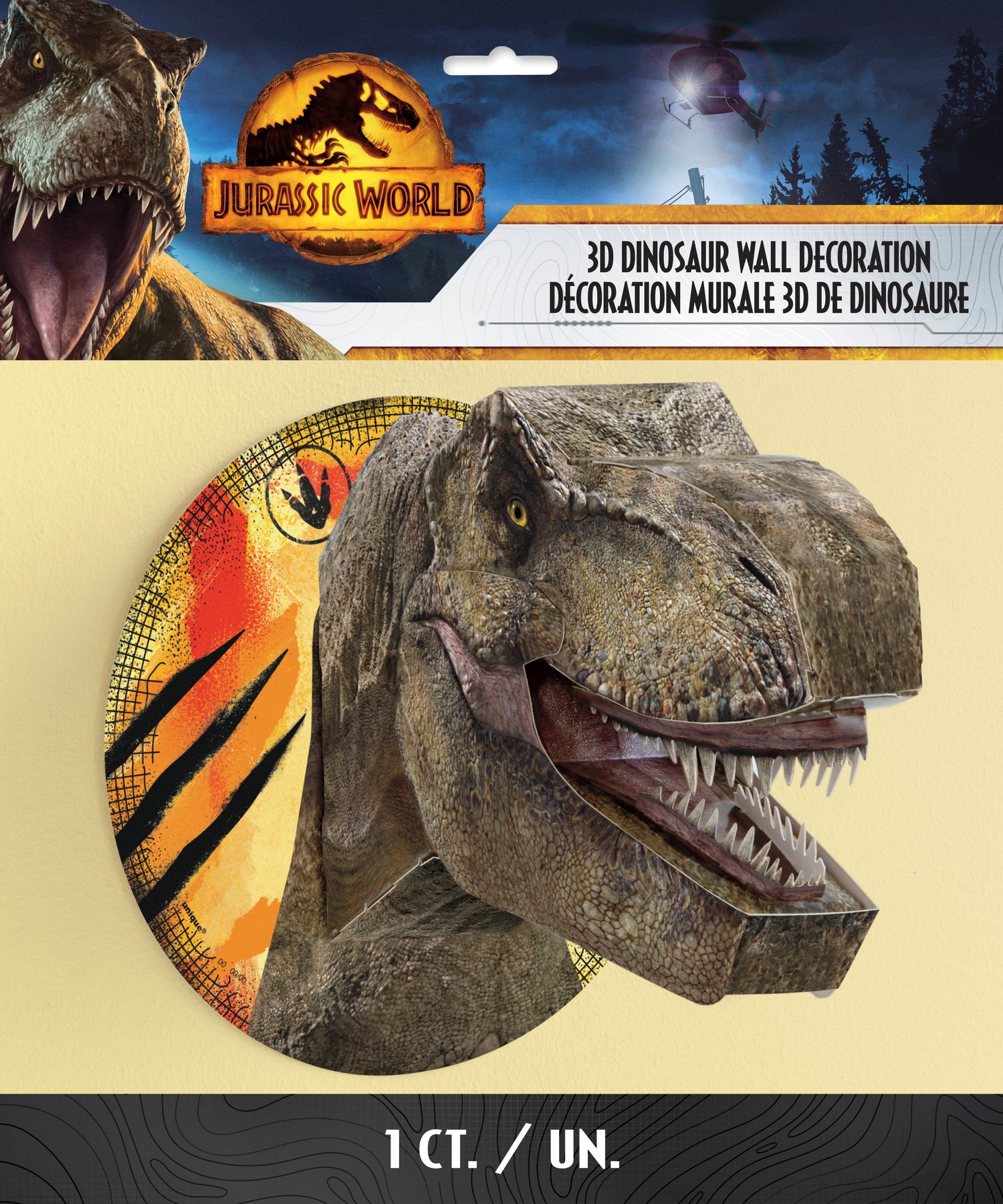 Jurassic World 3 3D Wall Decor - Image 3