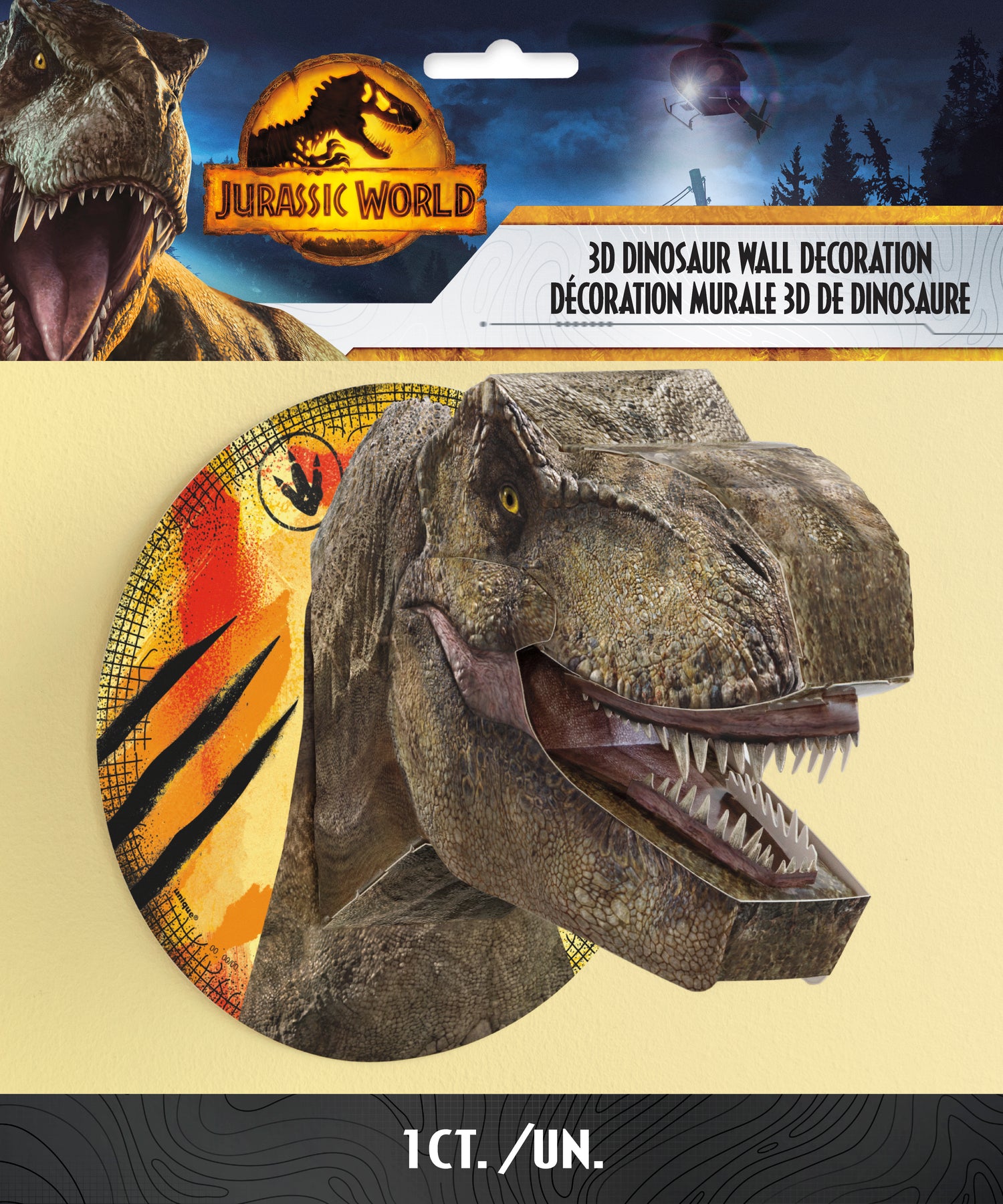 Jurassic World 3 3D Wall Decor - Image 2