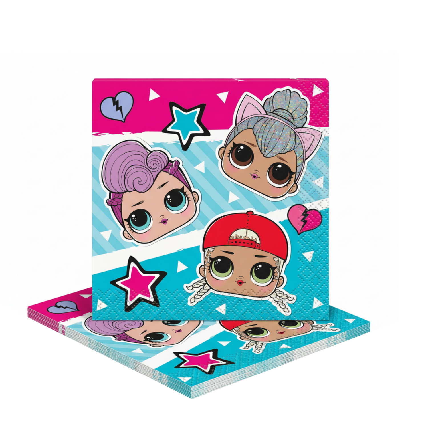 LOL Surprise Beverage Napkins, 16ct