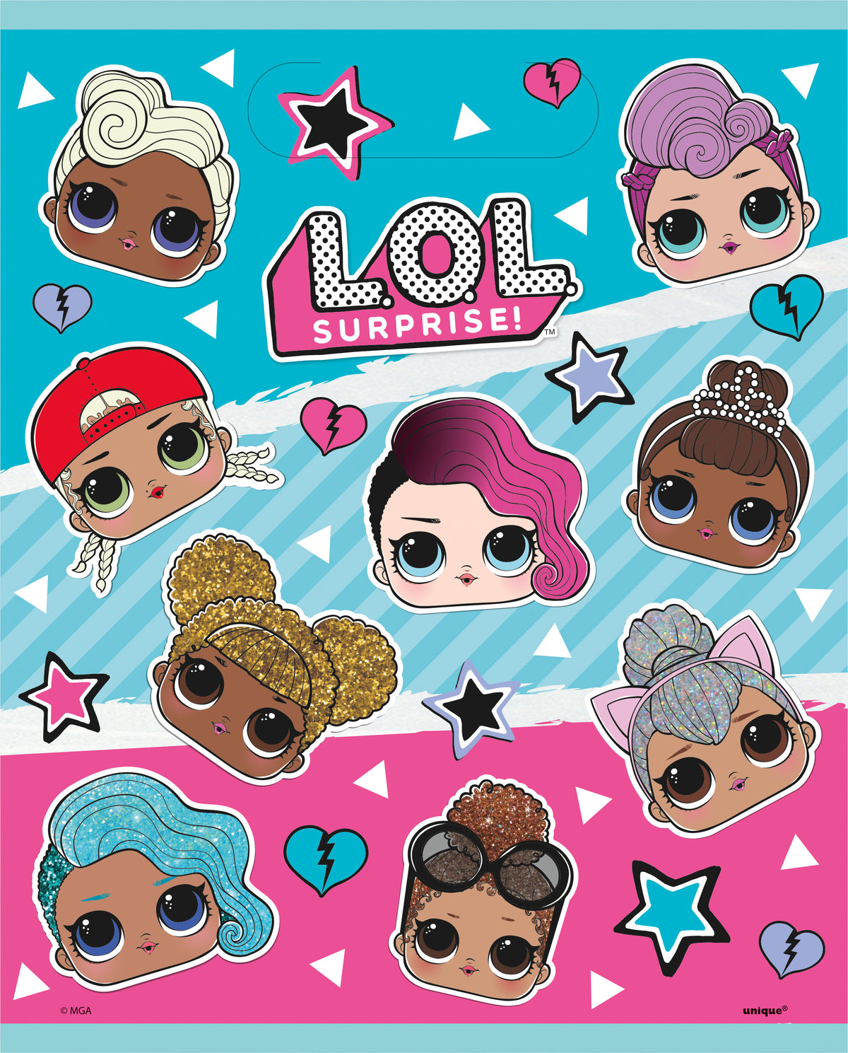 LOL Surprise Loot Bags, 8ct