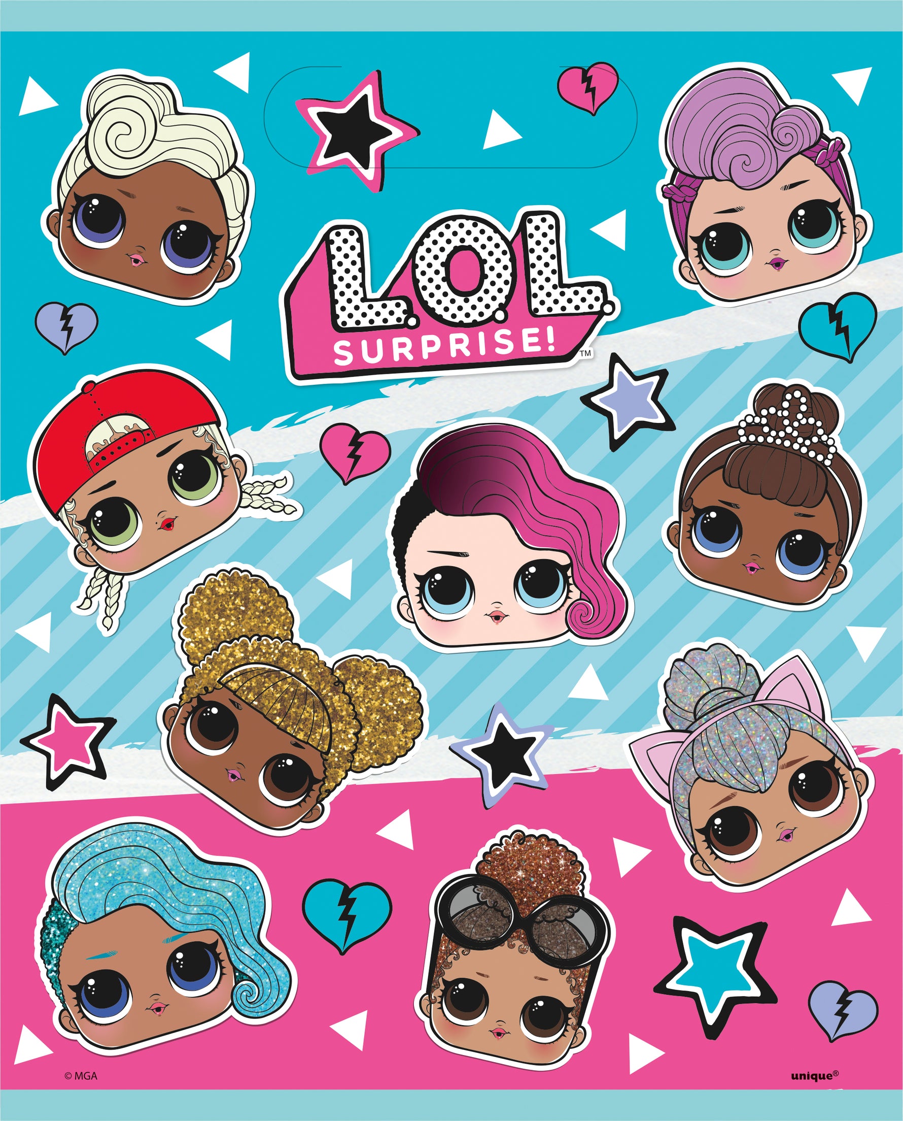 LOL Surprise Loot Bags, 8ct