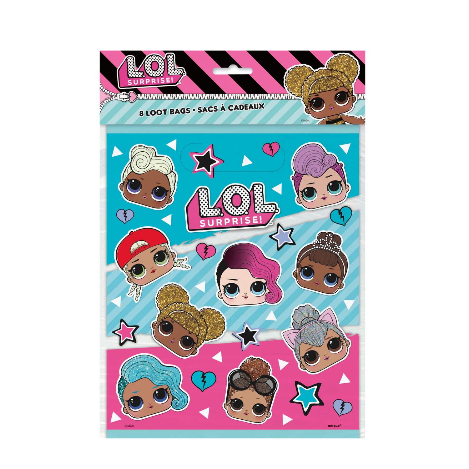 LOL Surprise Loot Bags, 8ct