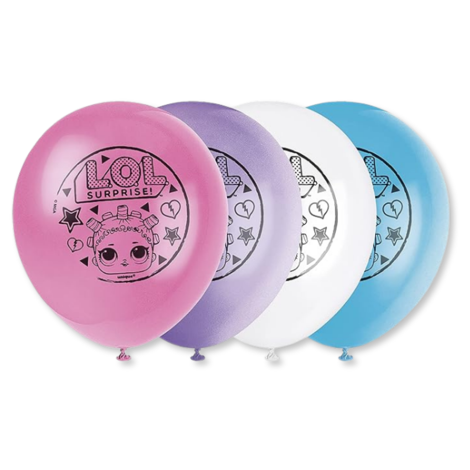 LOL Surprise 12" Latex Balloons, 8ct