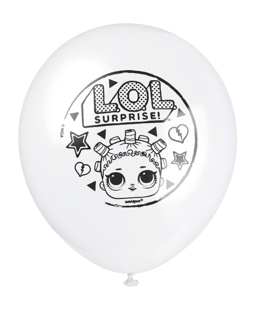LOL Surprise 12" Latex Balloons, 8ct - Image 4