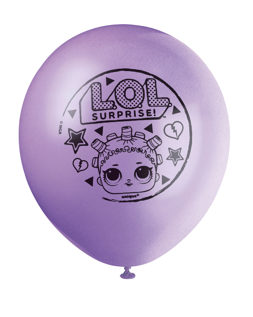 LOL Surprise 12" Latex Balloons, 8ct - Image 2