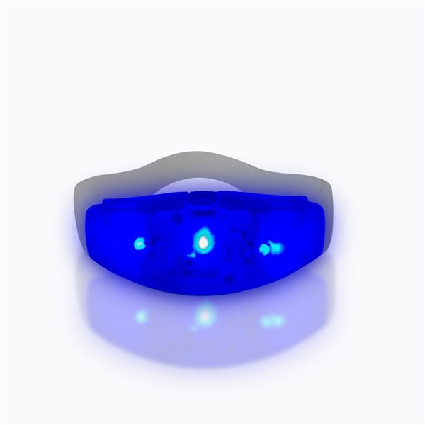 LED Blue Stretchy Bangle Bracelet