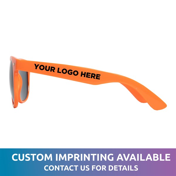 Orange Retro Sunglasses