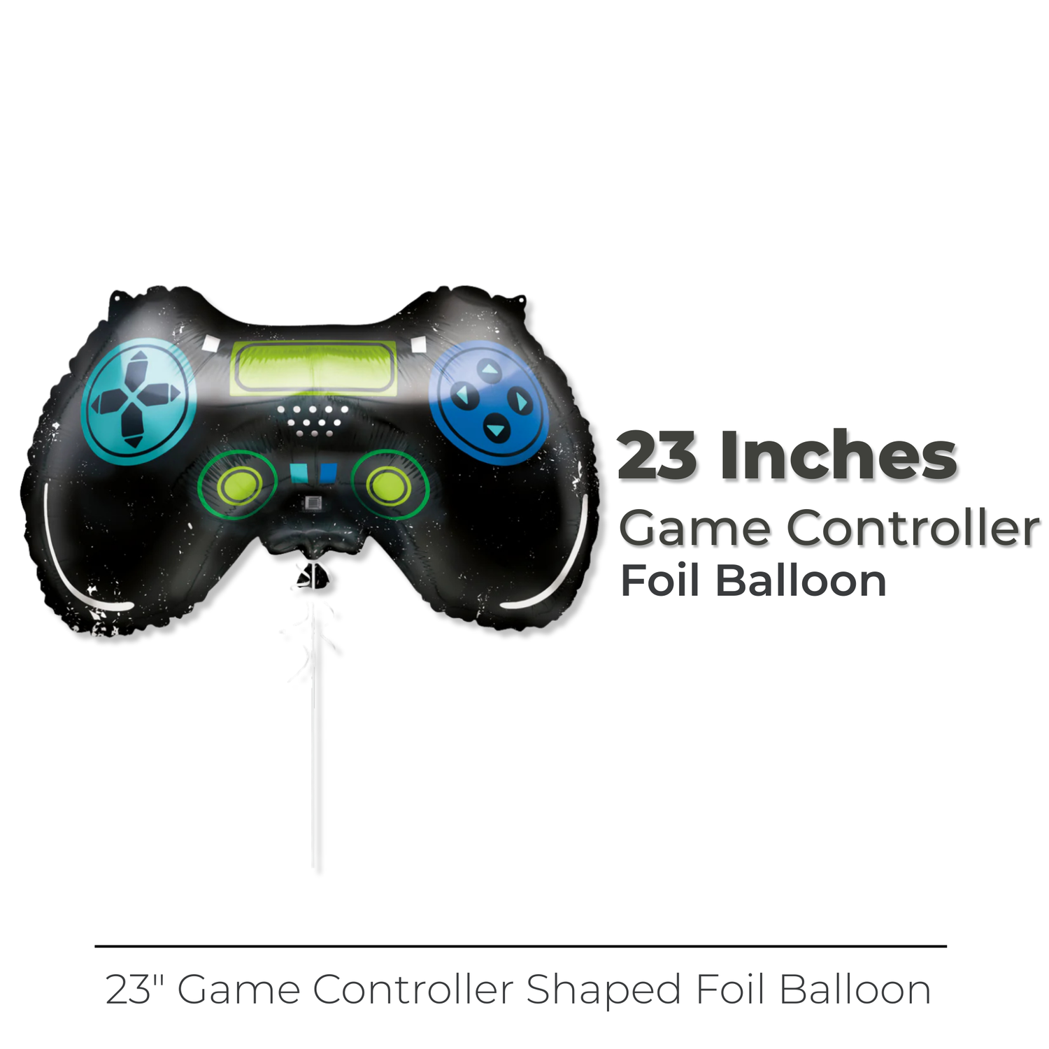 Game Controller Shaped 23" Foil Balloon