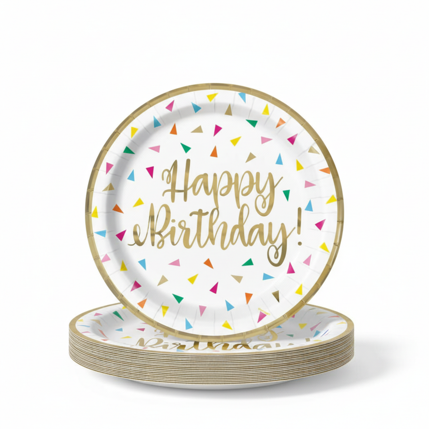 Bright Triangle Birthday Party Kit for 16 People - Best