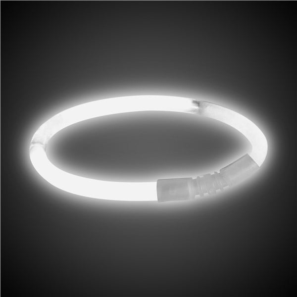 White 9" Glow Bracelets