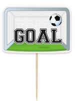 3D Soccer Cake Toppers, 6ct - Image 2
