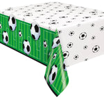 3D Soccer Rectangular Plastic Table Cover, 54" x 84" - Image 3