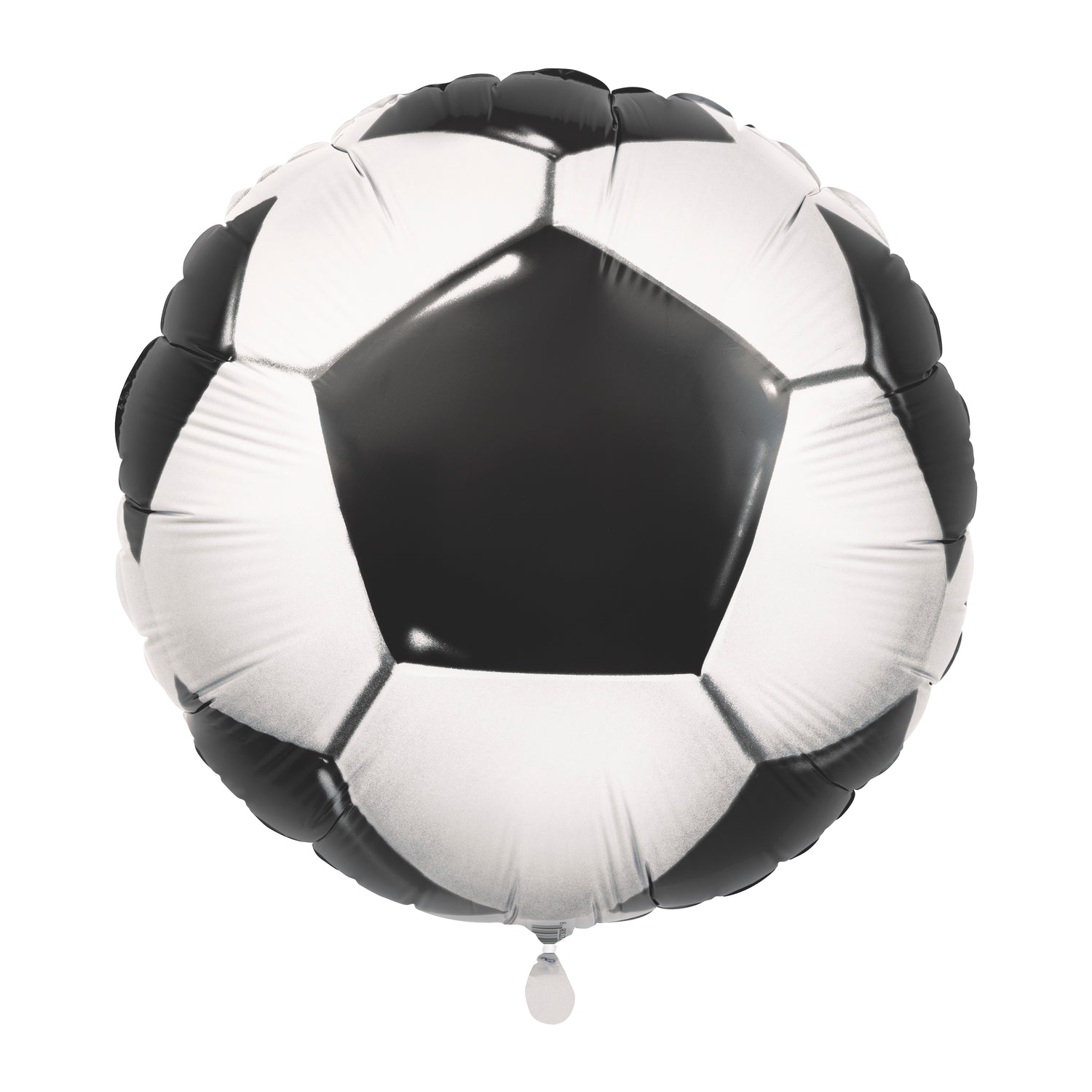 3D Soccer Round Foil Balloon 18", Packaged