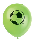 3D Soccer 12" Latex Balloons, 8ct - Image 3