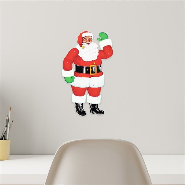 Santa Claus 29" Jointed Cutout