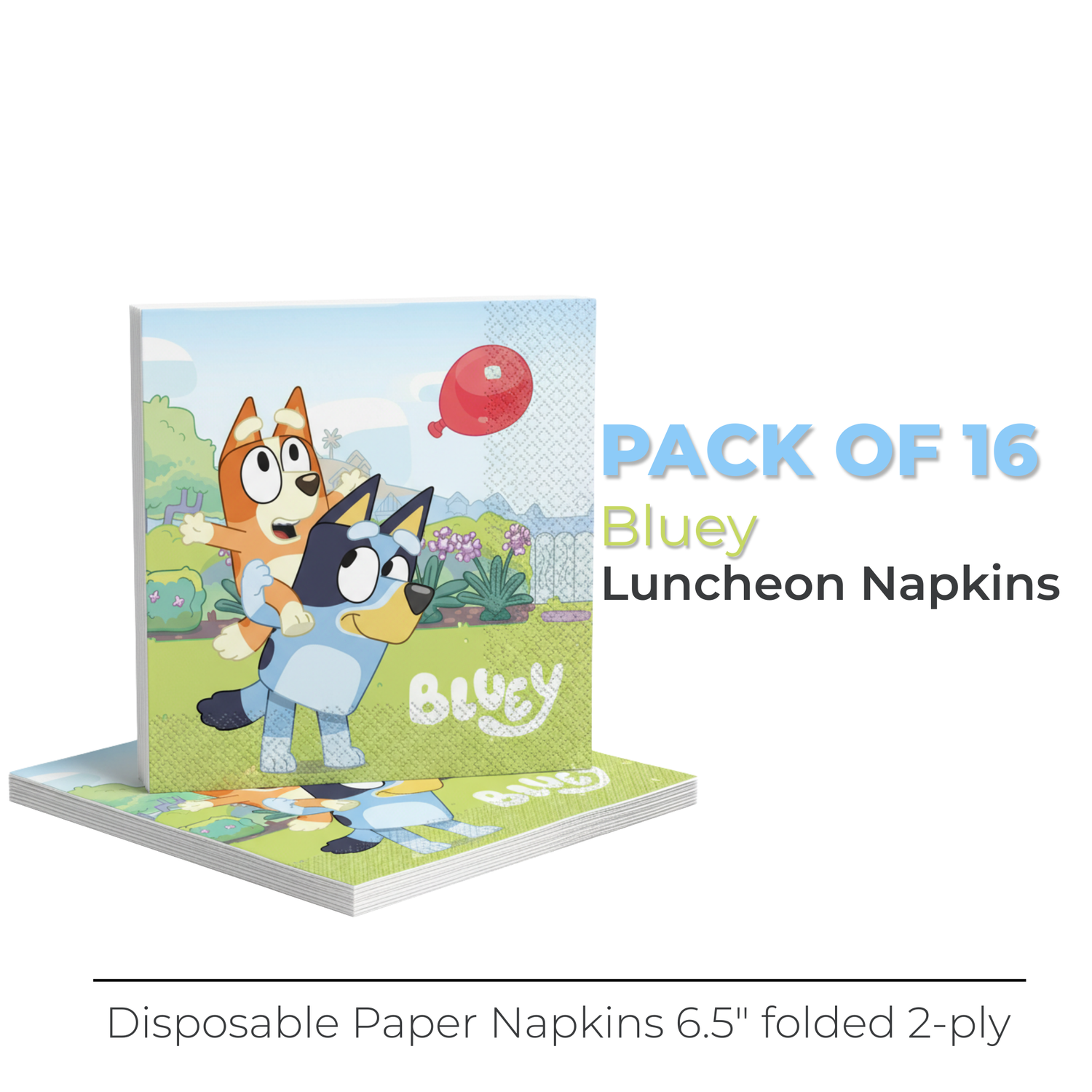 Bluey Luncheon Napkins, 16ct