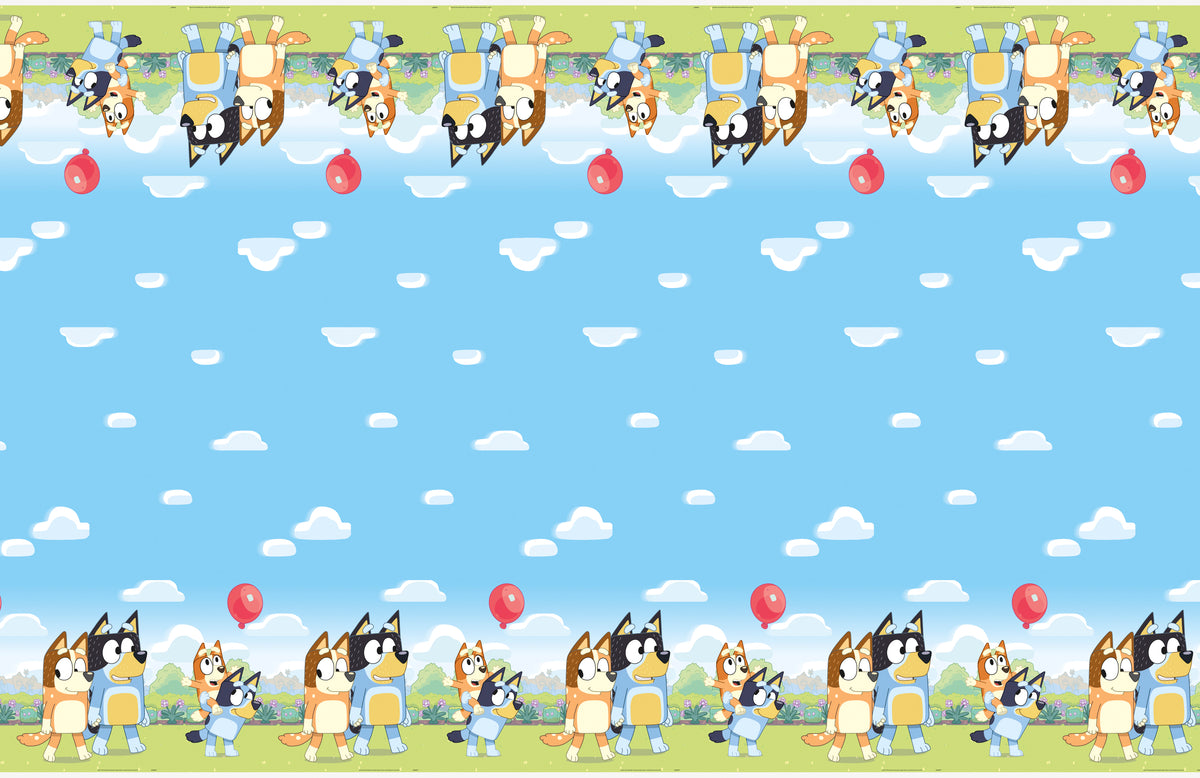 Bluey Rectangular Plastic Table Cover, 54" x 84" - Image 3