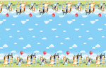 Bluey Rectangular Plastic Table Cover, 54" x 84" - Image 3