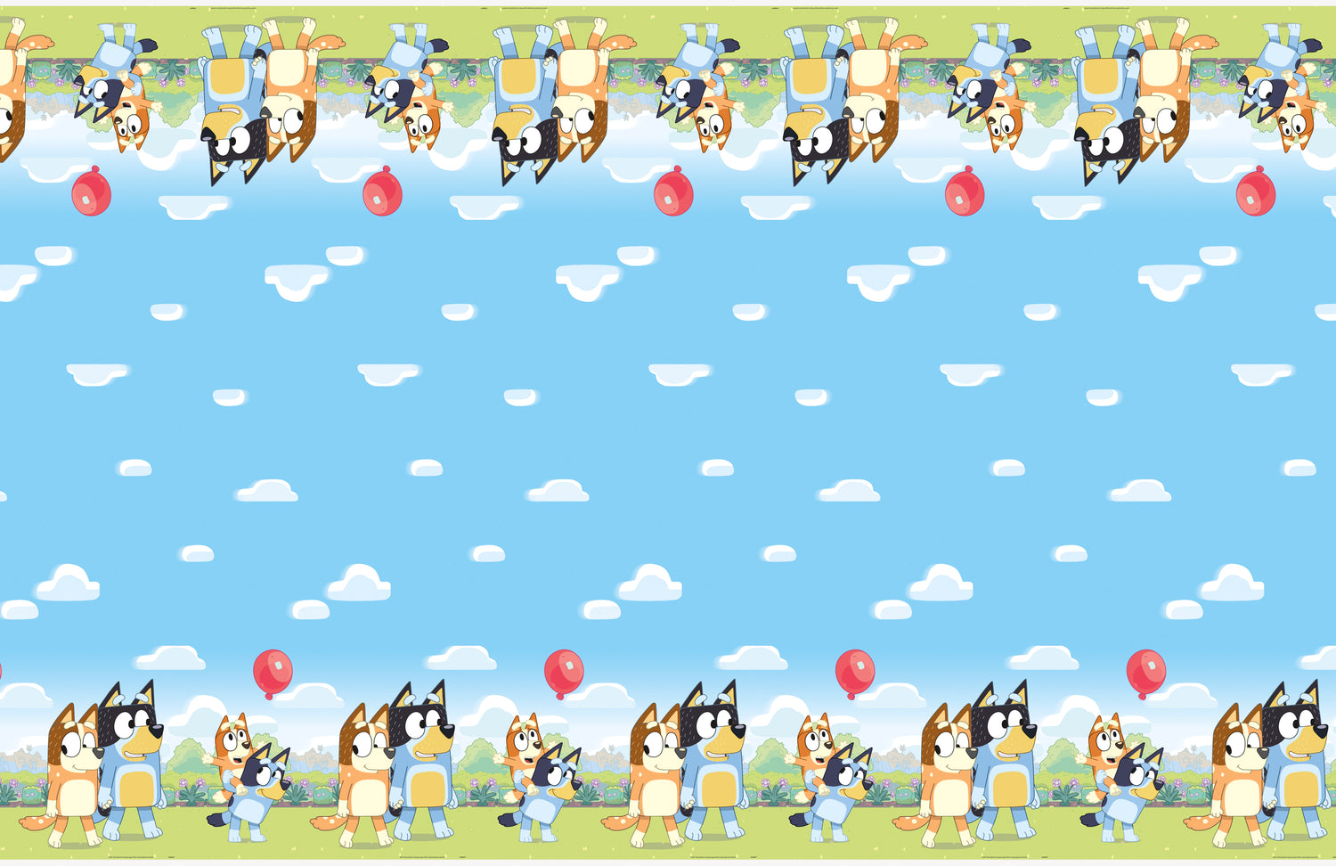 Bluey Rectangular Plastic Table Cover, 54" x 84" - Image 3