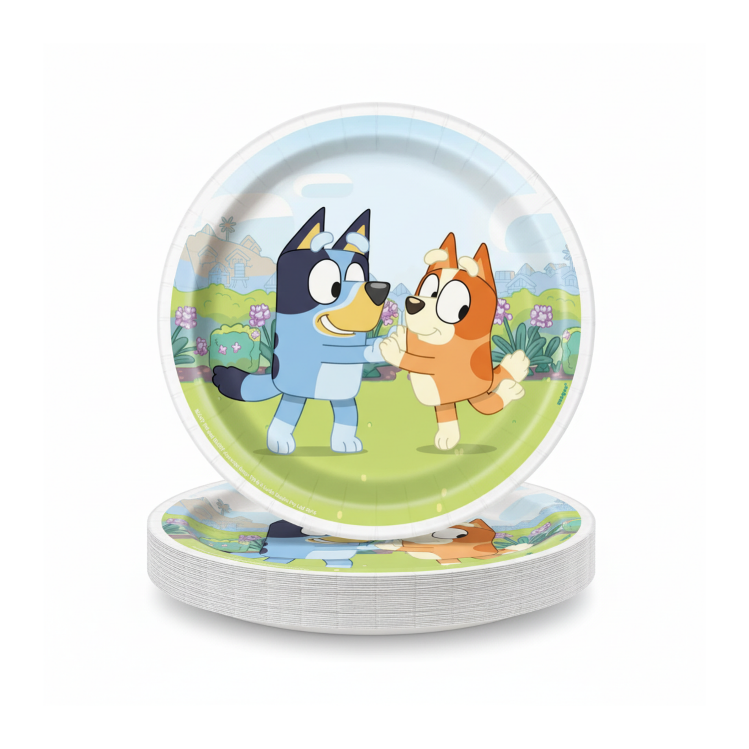 Bluey Round 7" Dessert Plates, 8ct