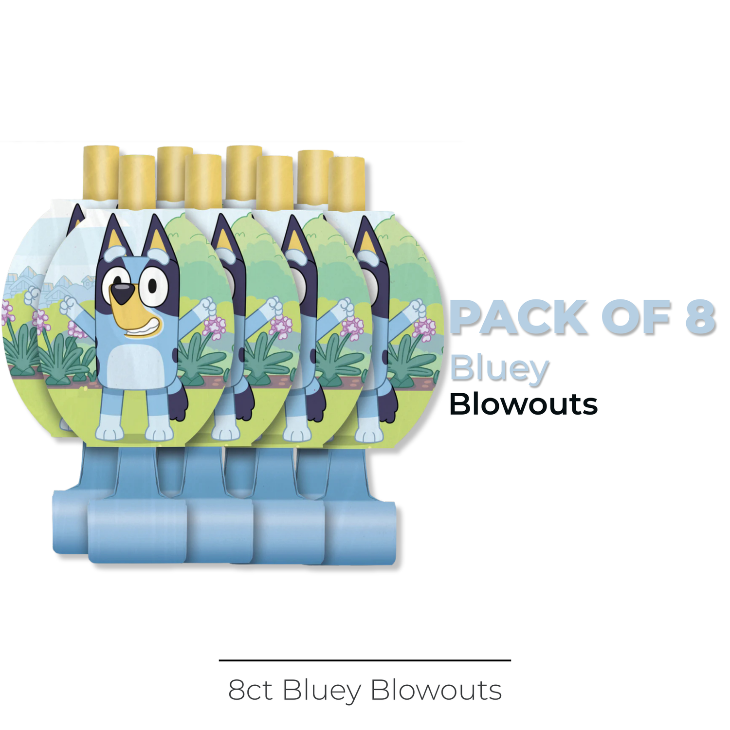 Bluey Blowouts, 8ct