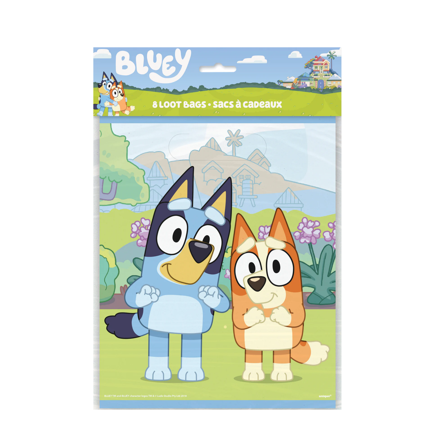 Bluey Loot Bags, 8ct