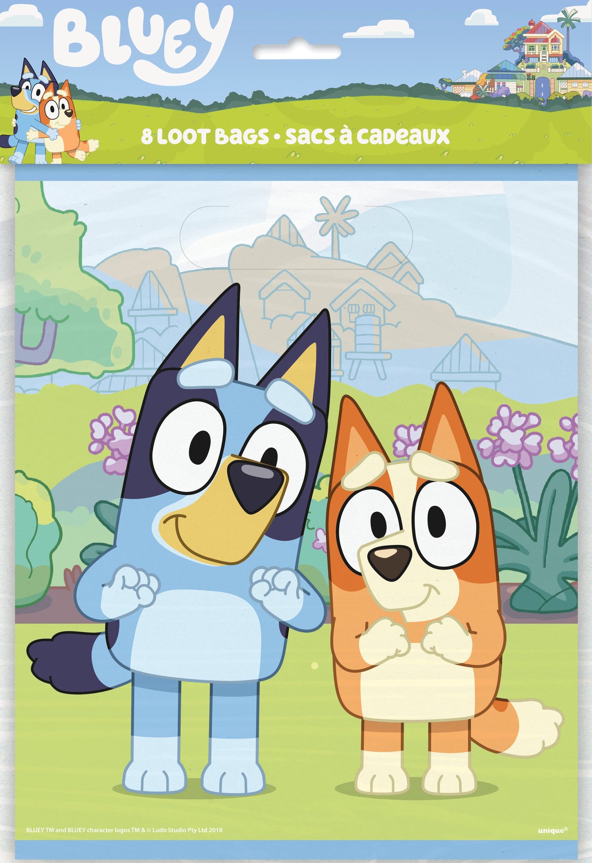 Bluey Loot Bags, 8ct - Image 2