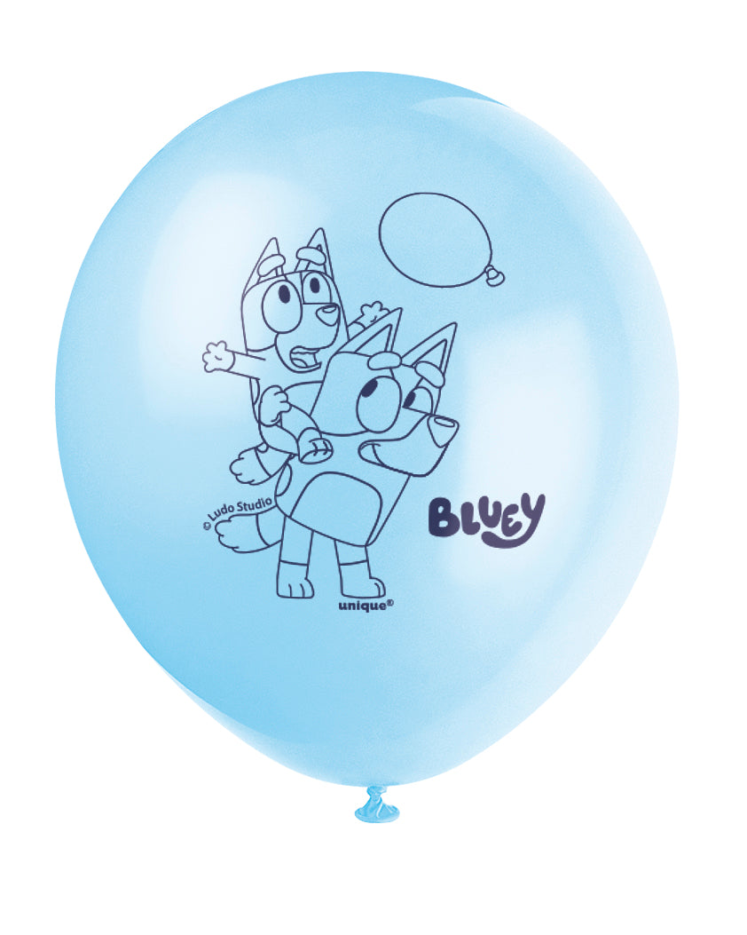 Bluey 12" Latex Balloons, 8ct - Image 4
