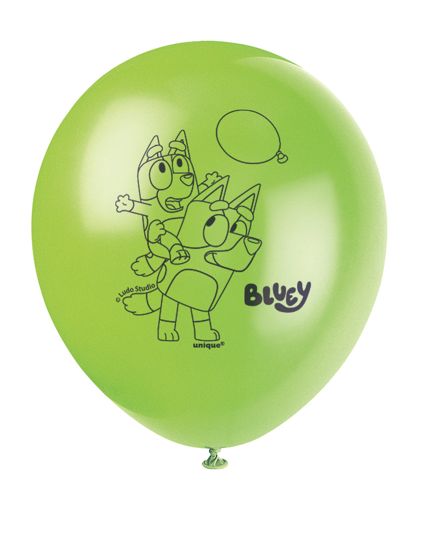 Bluey 12" Latex Balloons, 8ct - Image 3