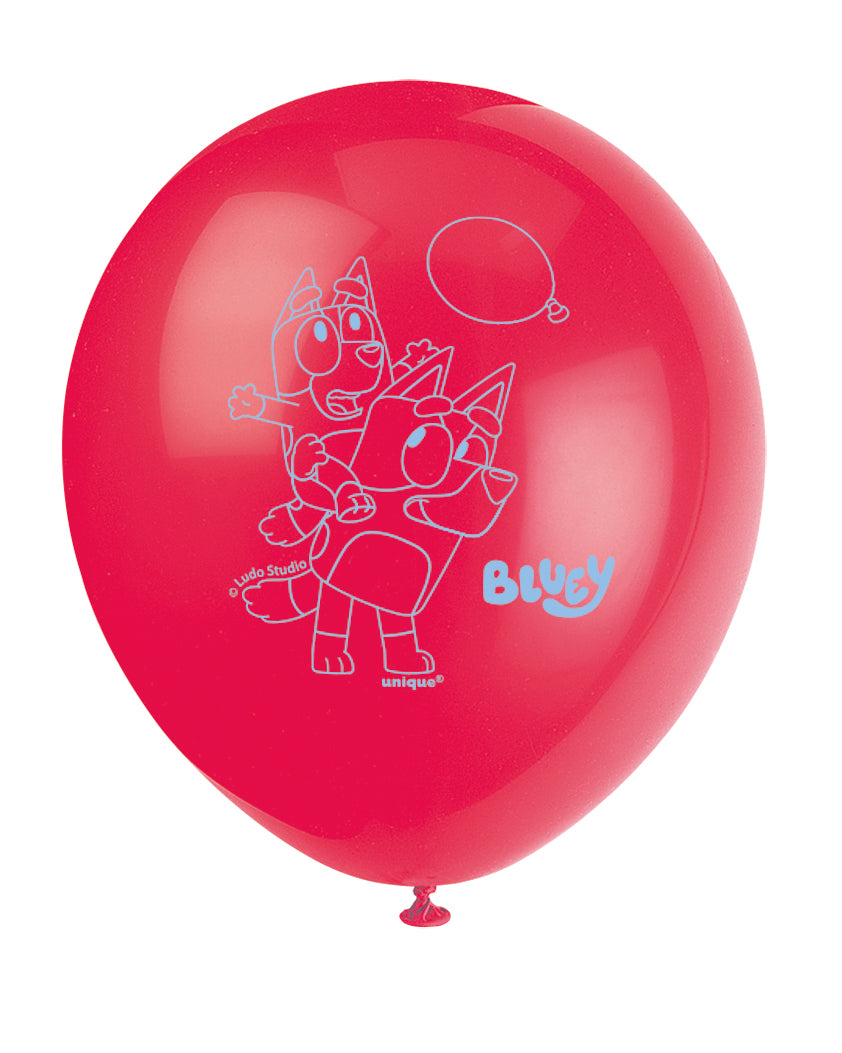 Bluey 12" Latex Balloons, 8ct - Image 2