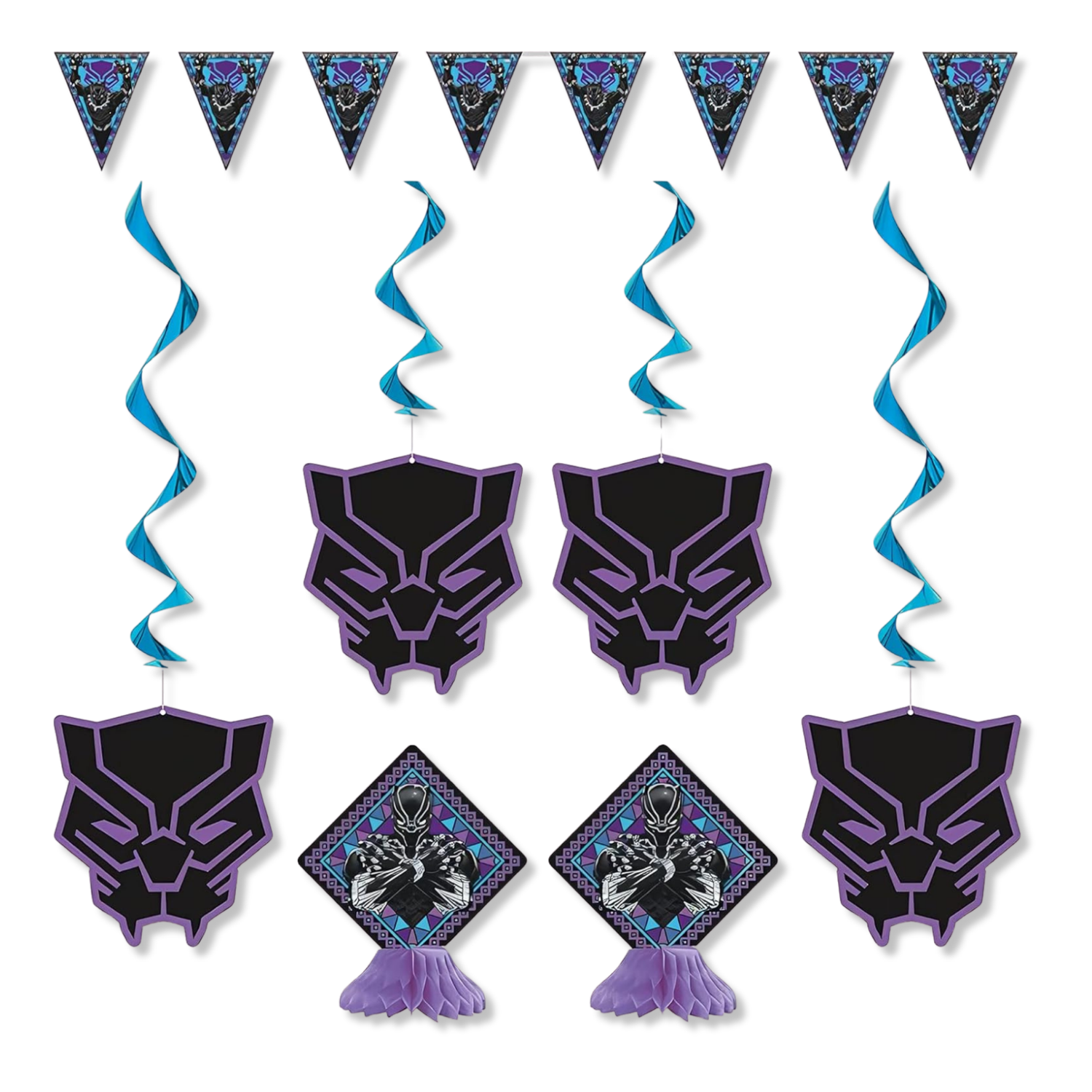 Black Panther Decorating Kit, 7pc