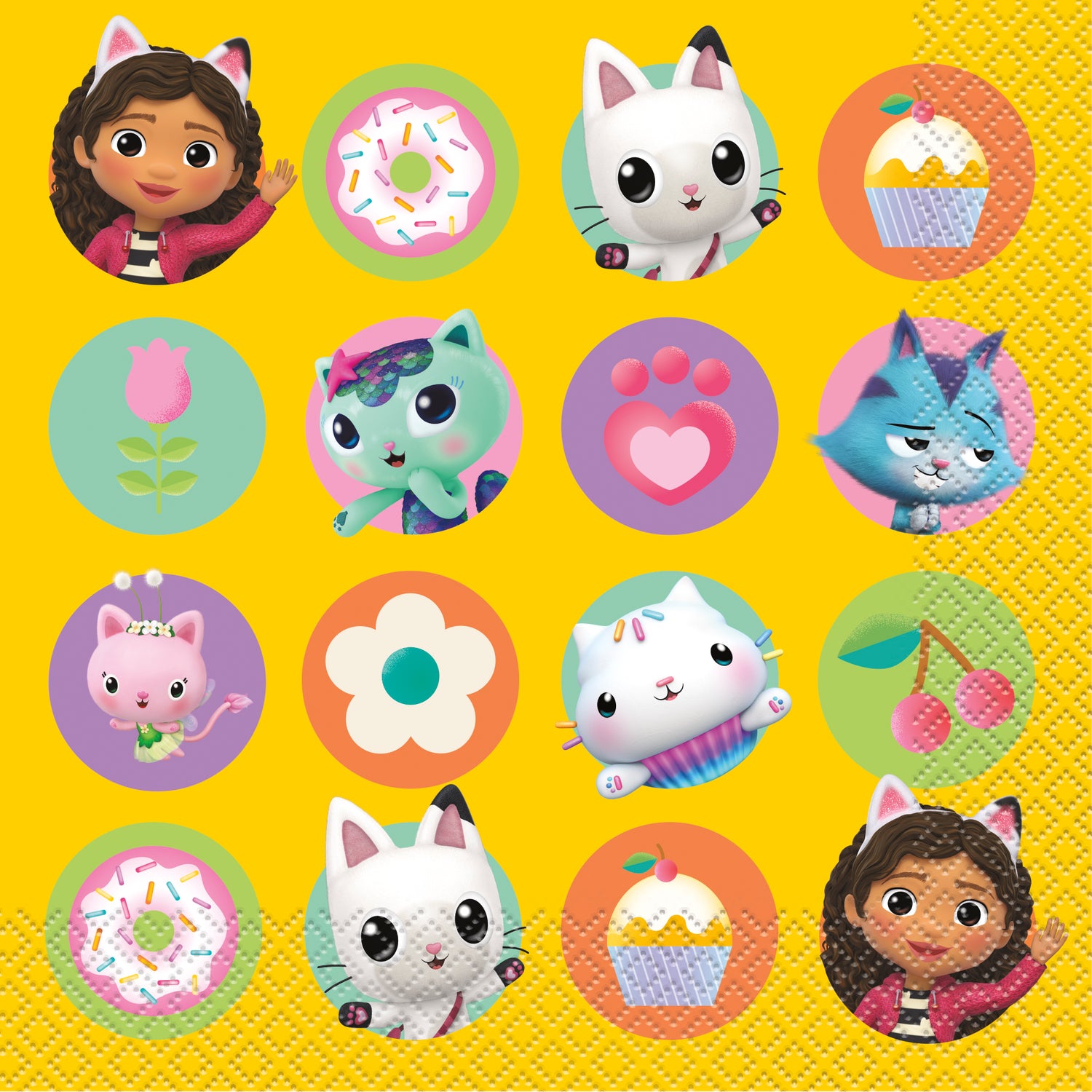 Gabby's Dollhouse Luncheon Napkins, 16ct