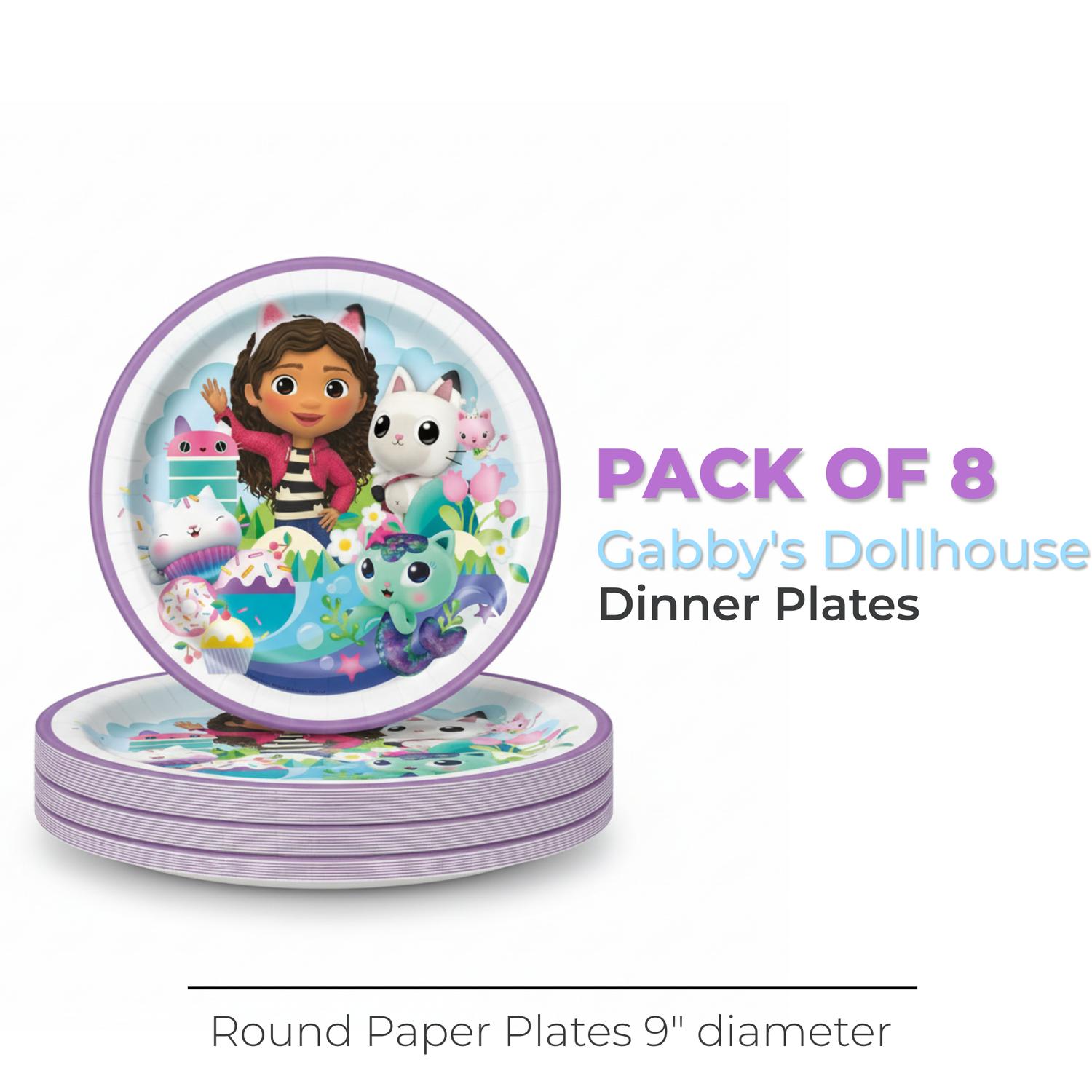 Gabby's Dollhouse Party Kit for 16 People - Standard
