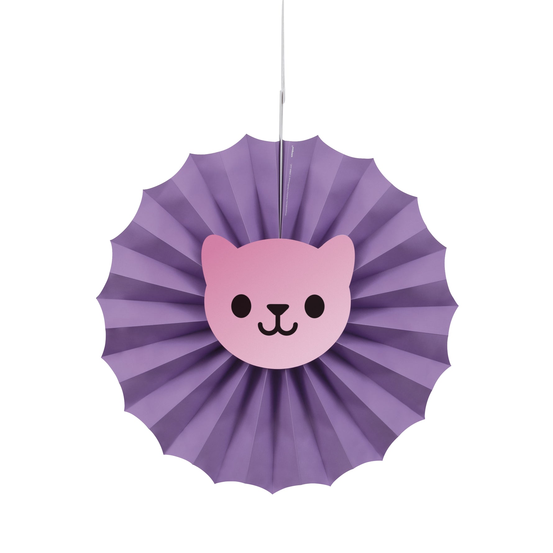 Gabby's Dollhouse Paper Fan Decorations Kit, 3ct - Image 4