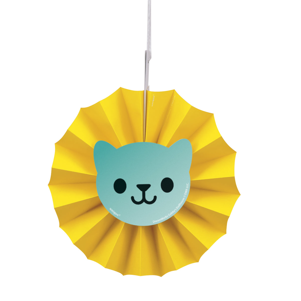 Gabby's Dollhouse Paper Fan Decorations Kit, 3ct - Image 5