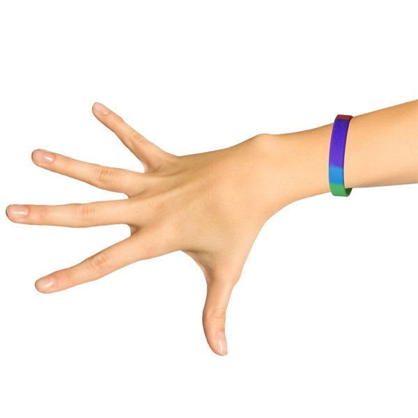 Rainbow Silicone Bracelets