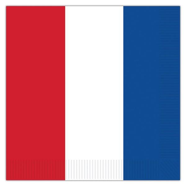 Patriotic Colors Lunch Napkins