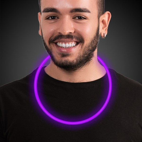 Purple 22" Glow Necklaces