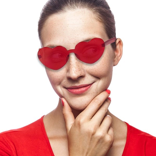 Red Heart Sunglasses