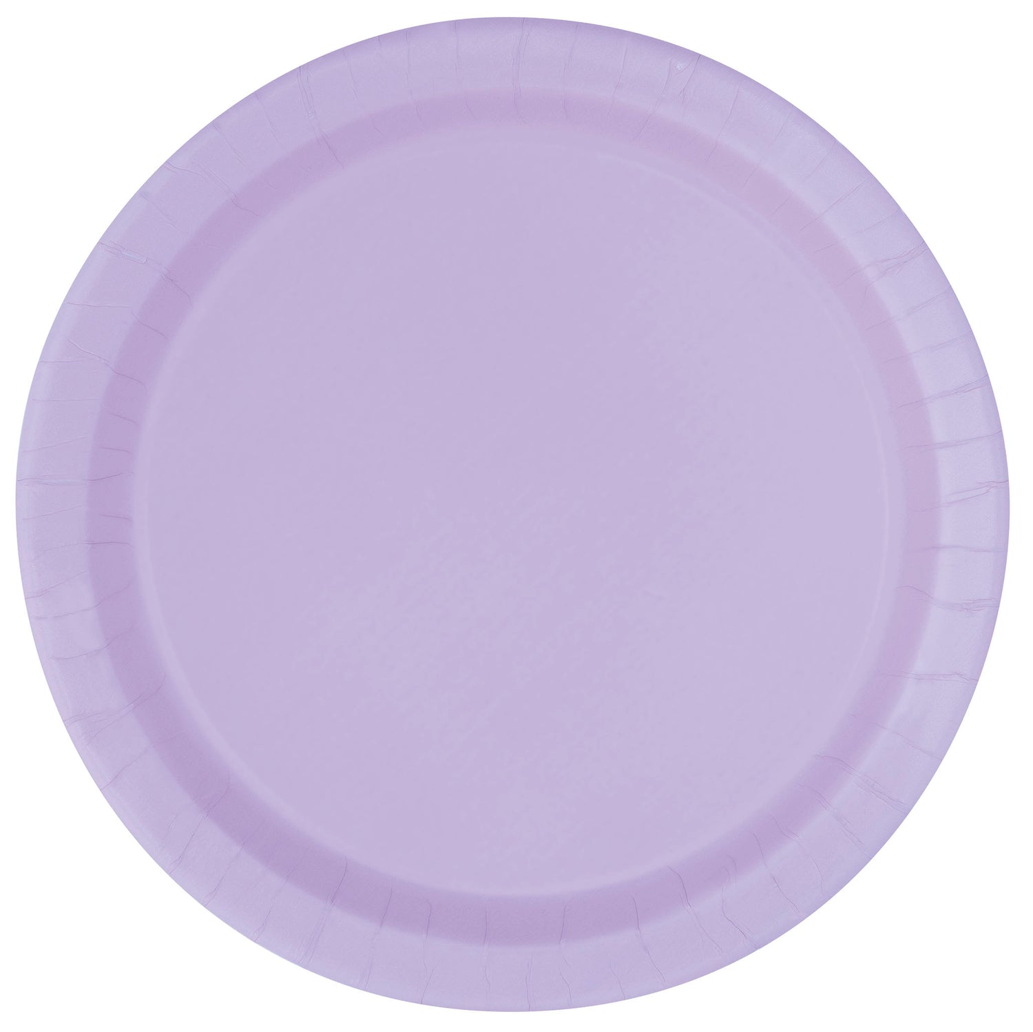 Lavender Solid Round 7" Dessert Plates, 20ct