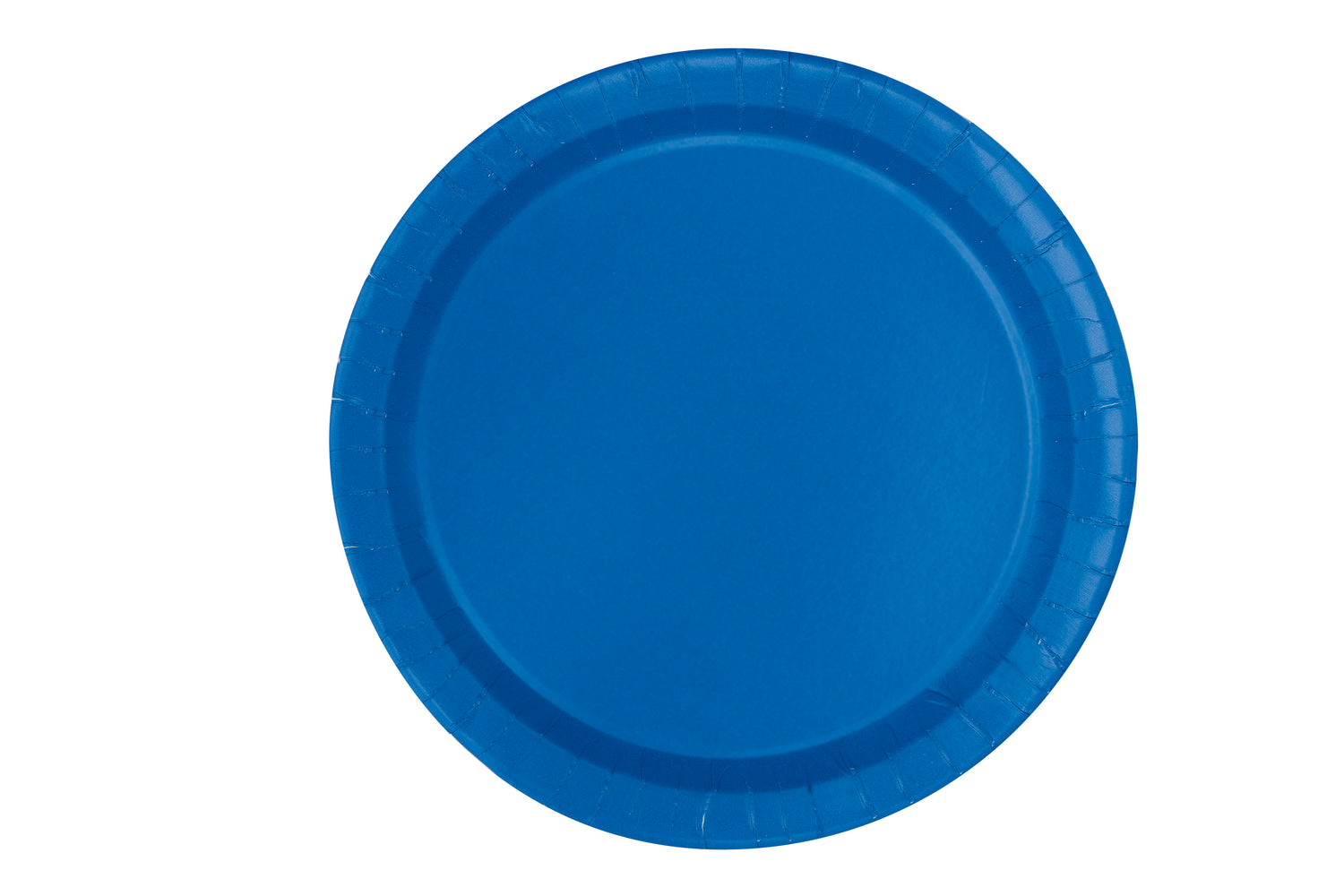 Royal Blue Solid Round 7" Dessert Plates, 20ct