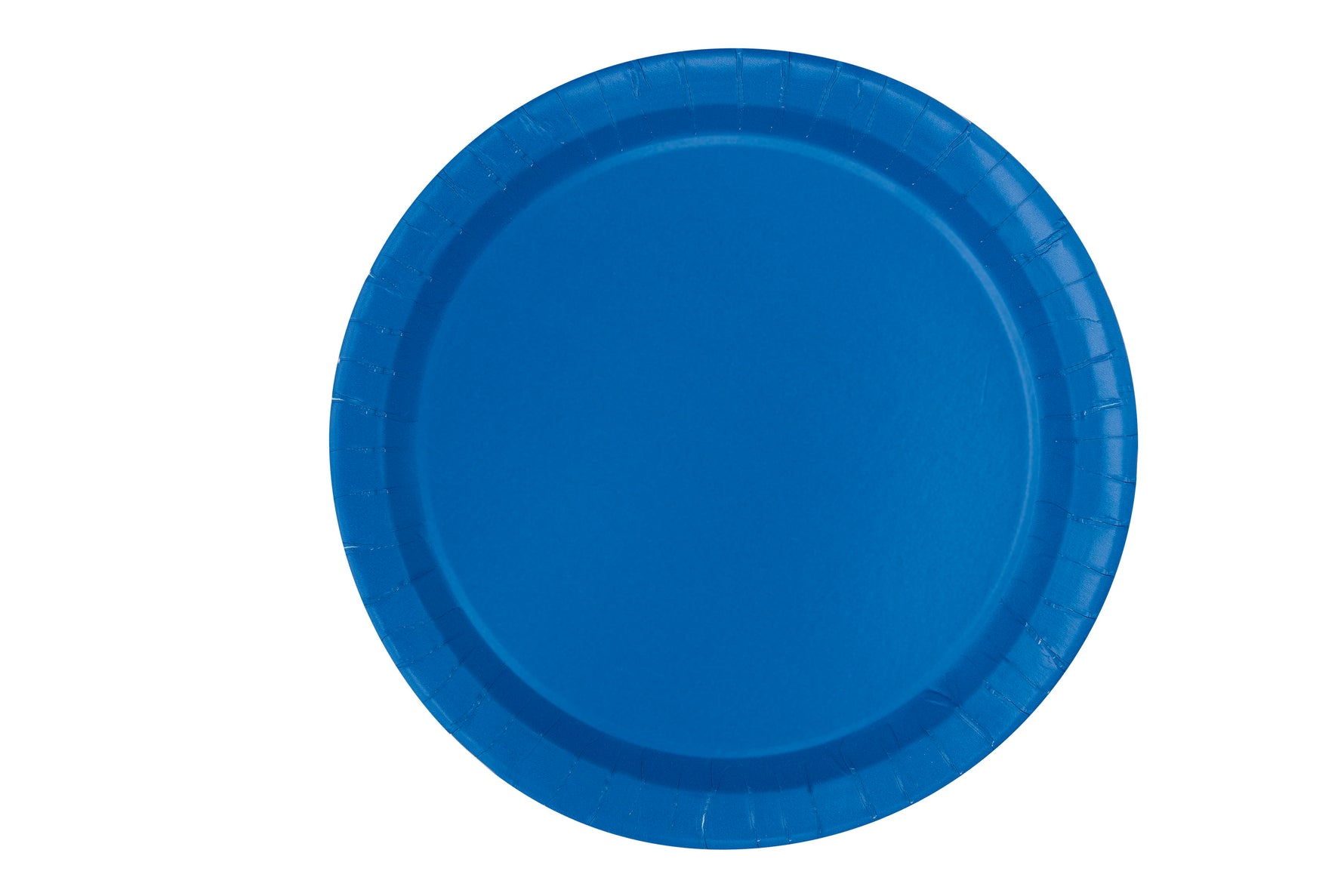 Royal Blue Solid Round 7" Dessert Plates, 20ct