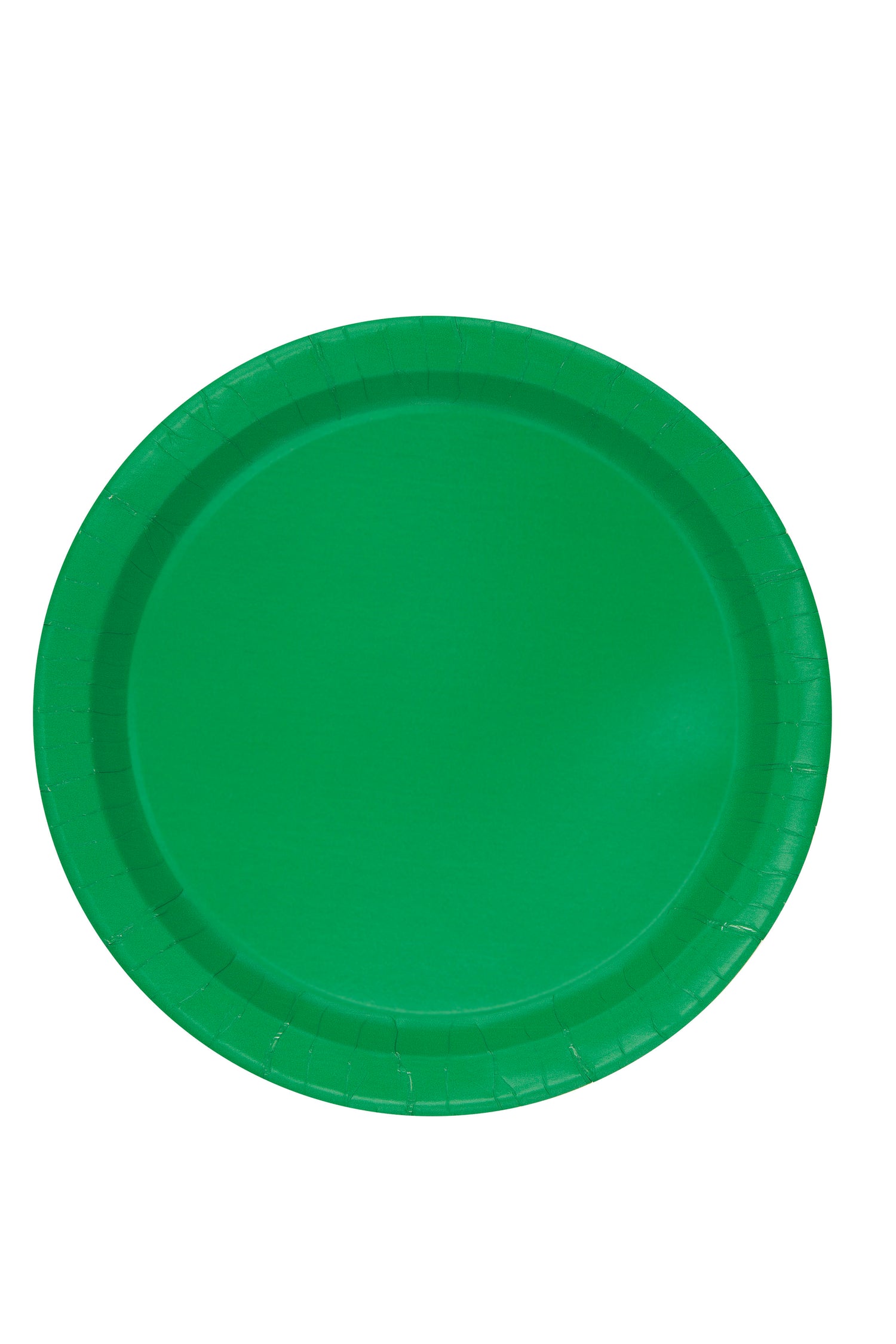 Emerald Green Solid Round 7" Dessert Plates, 20ct