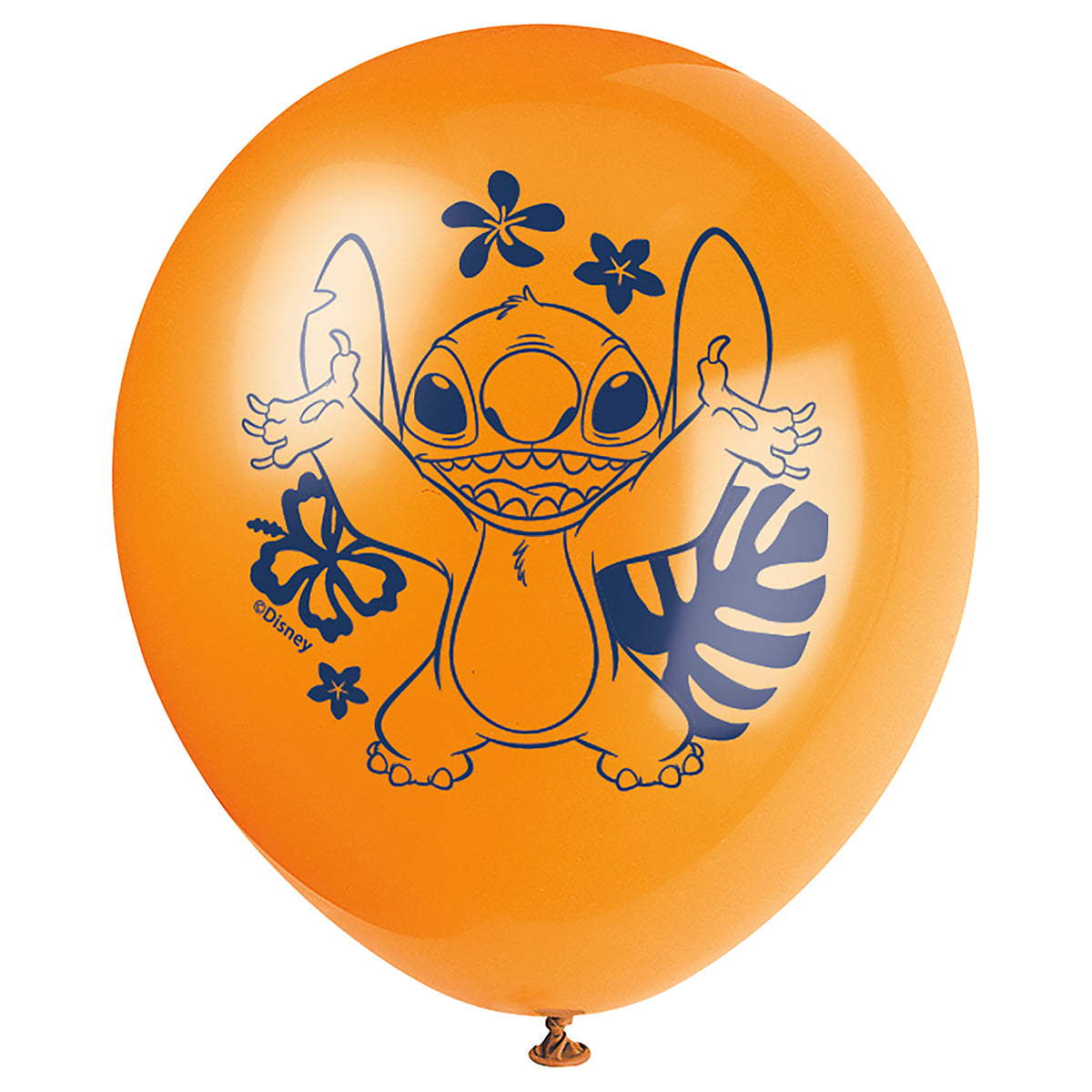 Disney Stitch 12" Latex Balloons, 8ct - Image 4